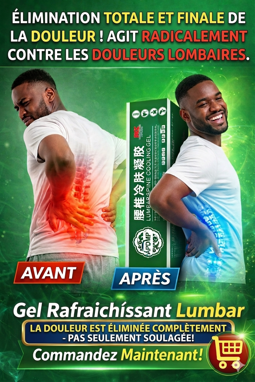 Gel Rafraîchissant Lombaire